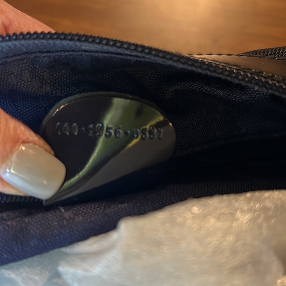 GUCCI  VINTAGE Navy Sholder/crossbody’s bag made out of nylon. - Picture 6 of 12